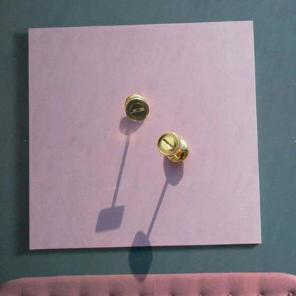 [AURORA]LOVE EARRINGS GOLD 10MM