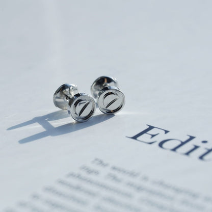 [AURORA]LOVE EARRINGS SILVER 10MM