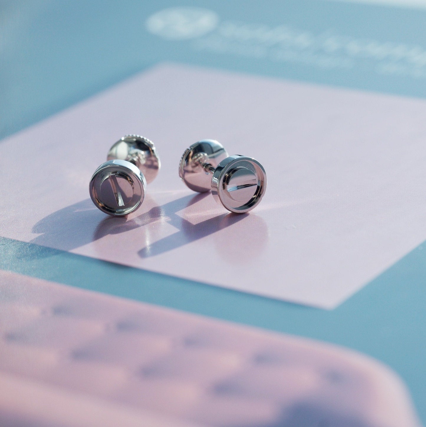 [AURORA]LOVE EARRINGS SILVER 10MM