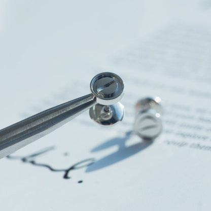 [AURORA]LOVE EARRINGS SILVER 10MM