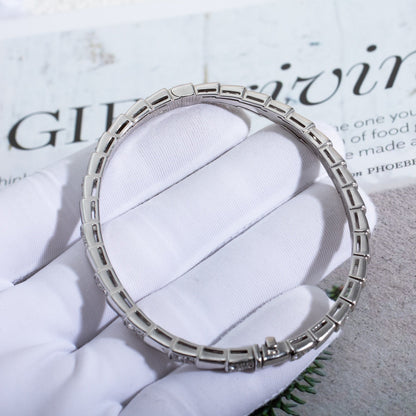 [AURORA]SERPENTI BRACELET SILVER DIAMOND