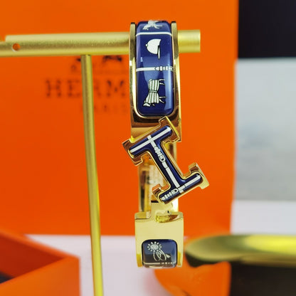 [AURORA]H COUVERTURES DARK BLUE BRACELET