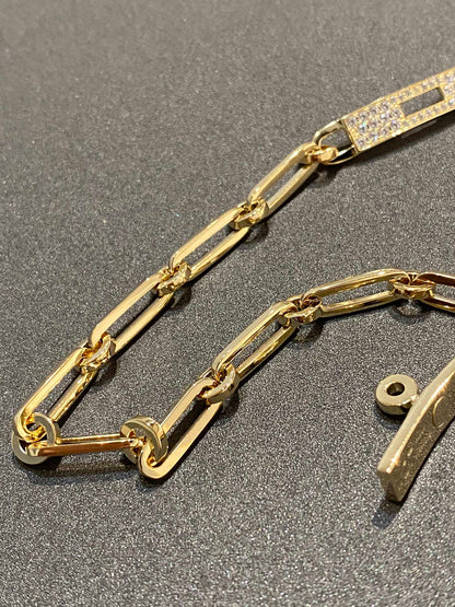 [AURORA]CHAINE BRACELET SMALL MODEL DIAMOND