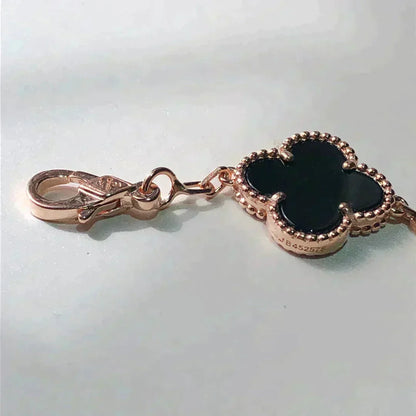 [AURORA]CLOVER 5 MOTIFS MULTICOLOR  BRACELET