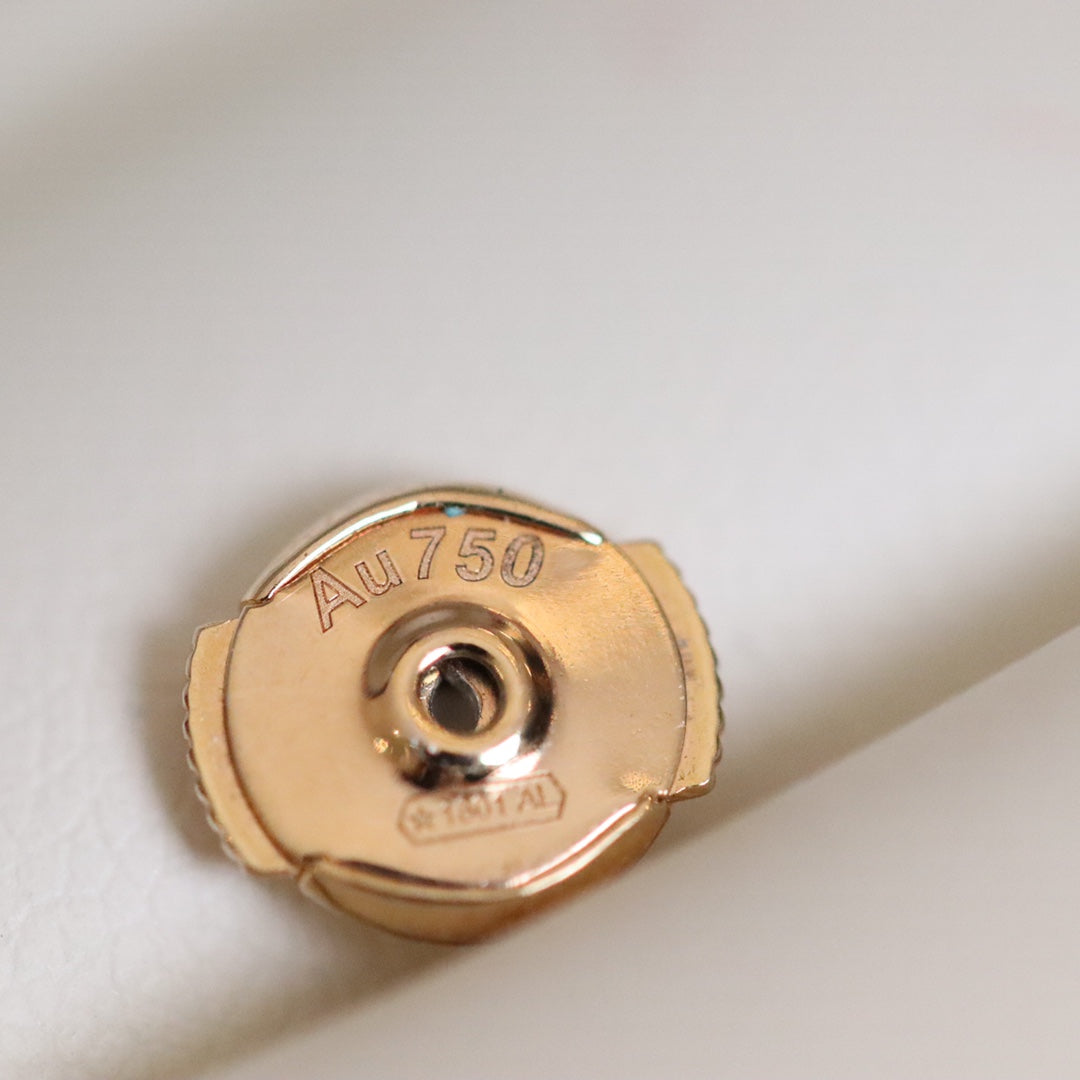 [AURORA]JUSTE EARRINGS PINK GOLD