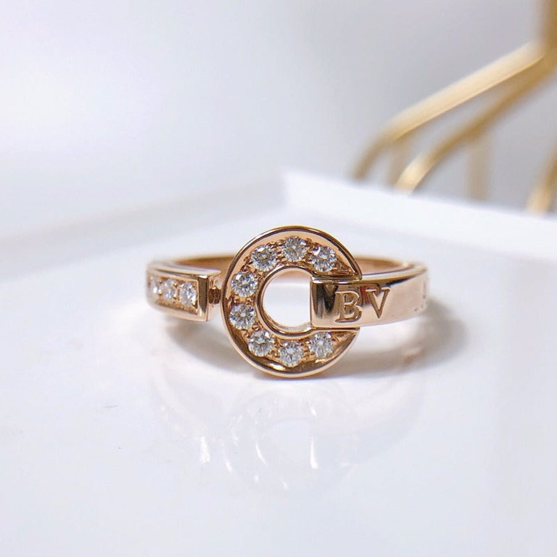 [AURORA]DREAM RING DIAMOND PINK GOLD