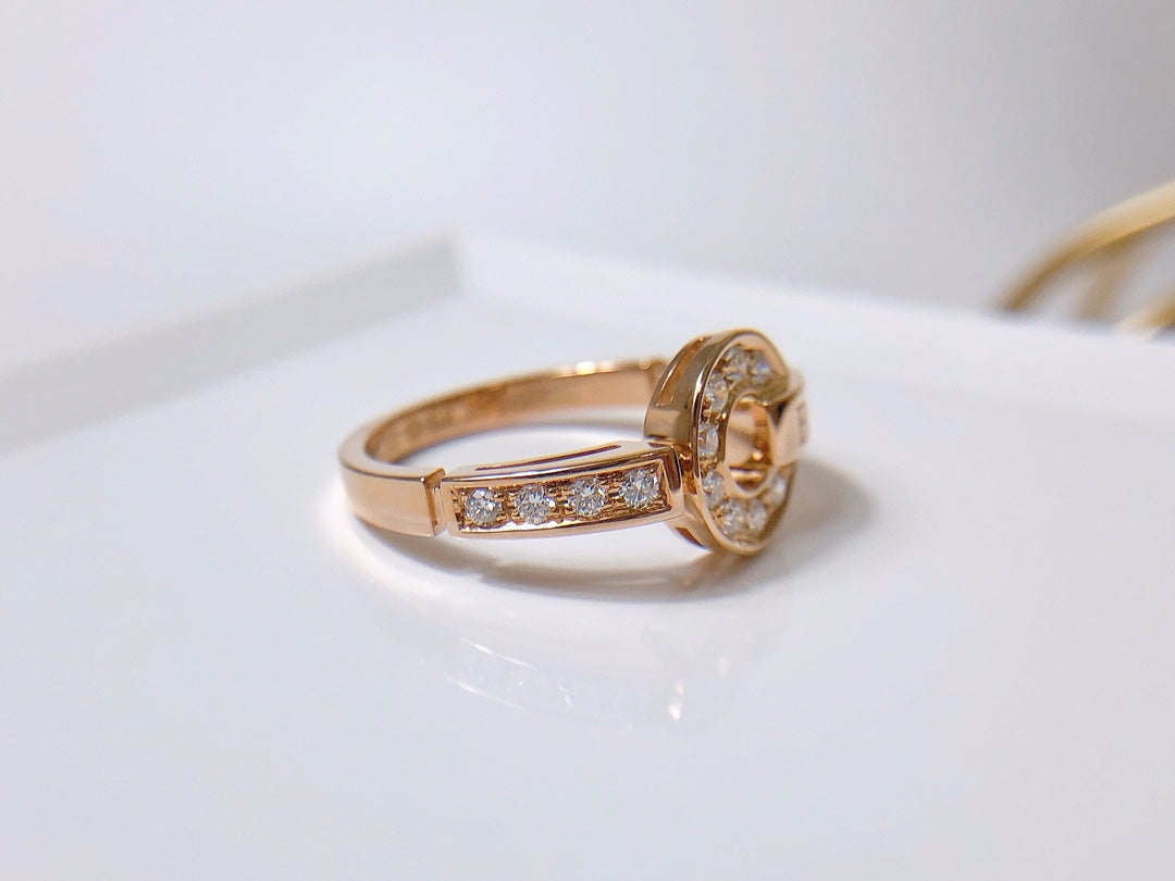 [AURORA]DREAM RING DIAMOND PINK GOLD