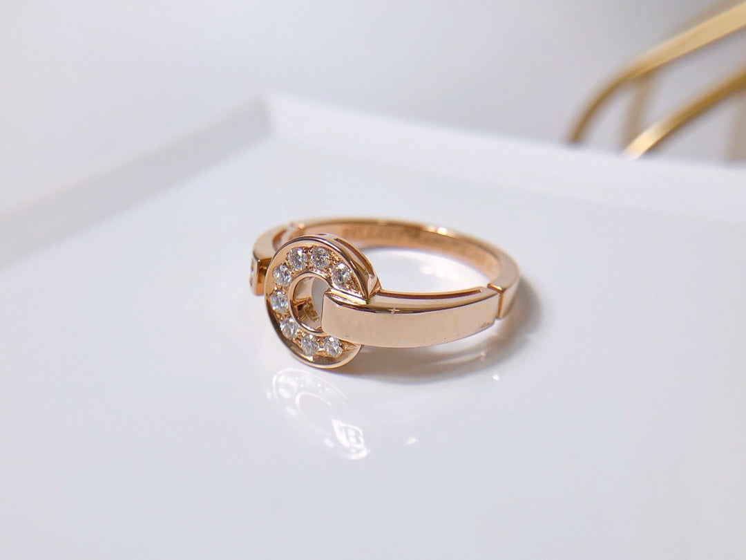 [AURORA]DREAM RING DIAMOND PINK GOLD