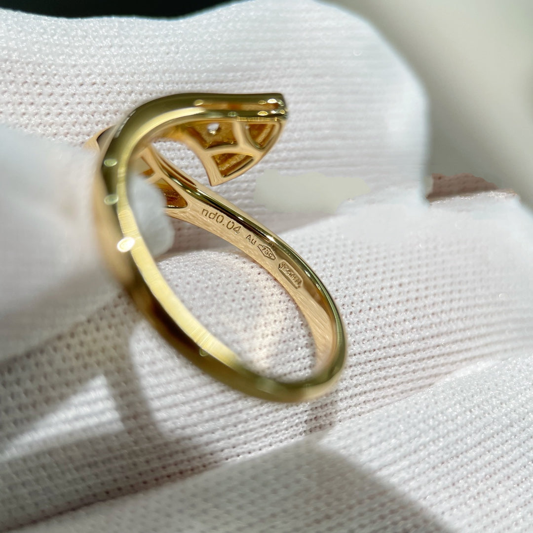 [AURORA]DREAM RING PINK GOLD DIAMOND