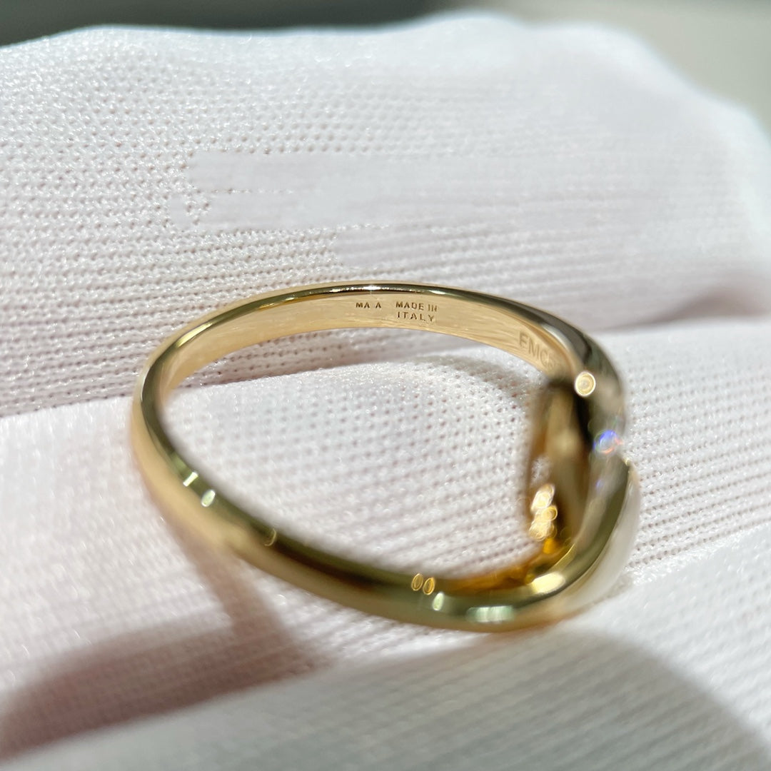 [AURORA]DREAM RING PINK GOLD DIAMOND