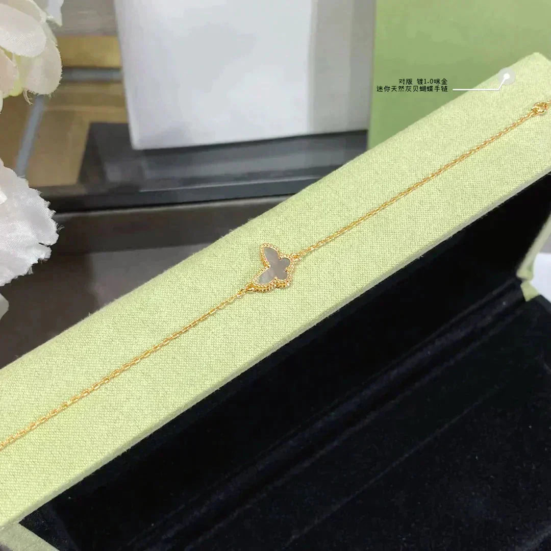 [AURORA]BUTTERFLY DARK MOP BUTTERFLY BRACELET