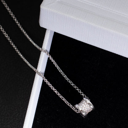 [AURORA]ZERO 1 SILVER DIAMOND NECKLACE