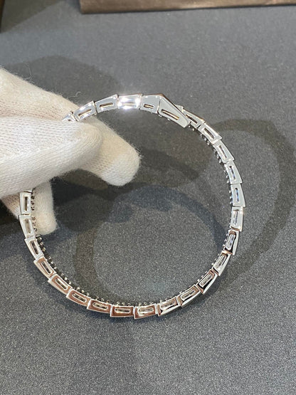 [AURORA]SERPENTI BRACELET DIAMONDS SILVER