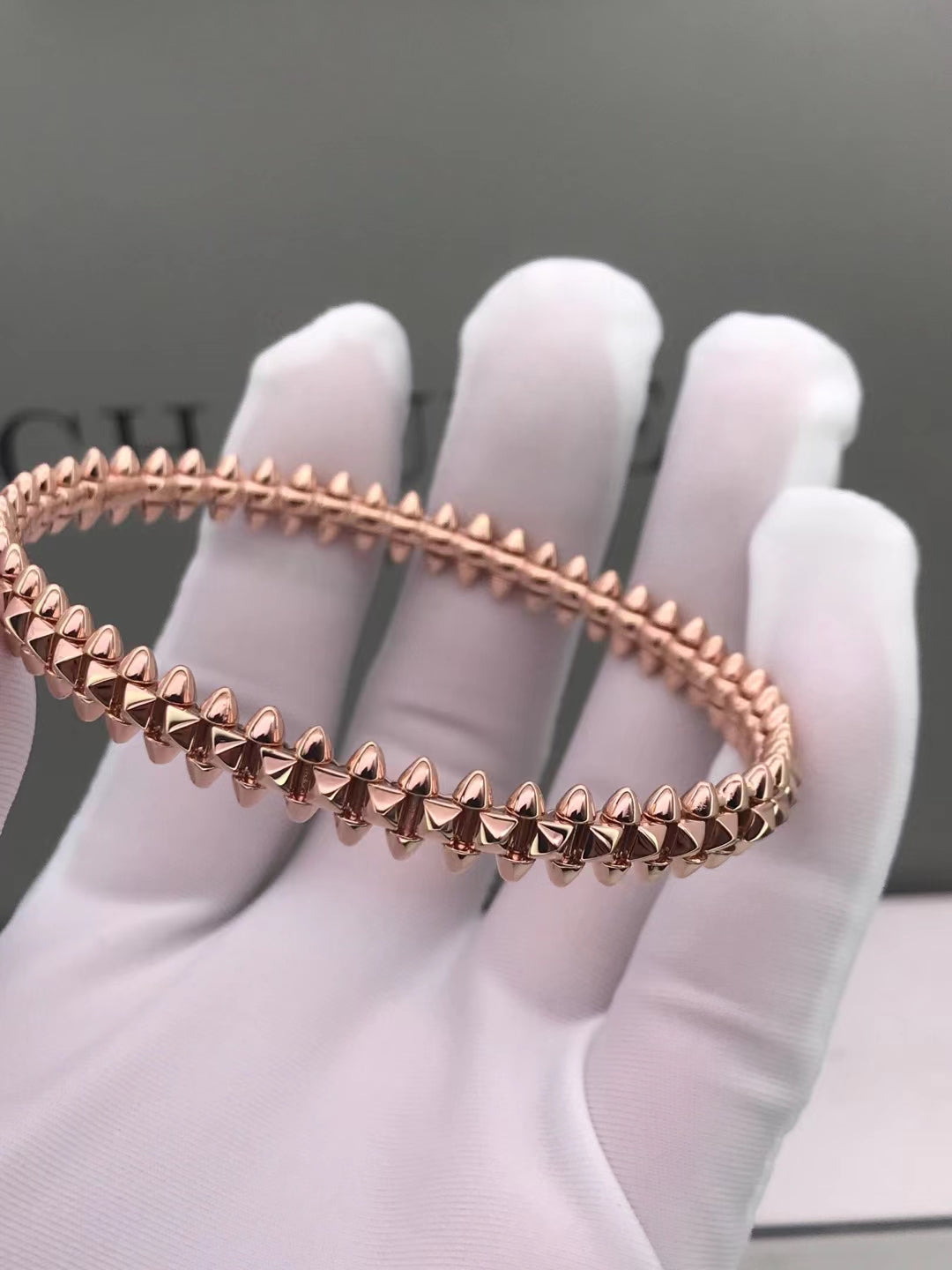 [AURORA]CLASH PINK GOLD BRACELET