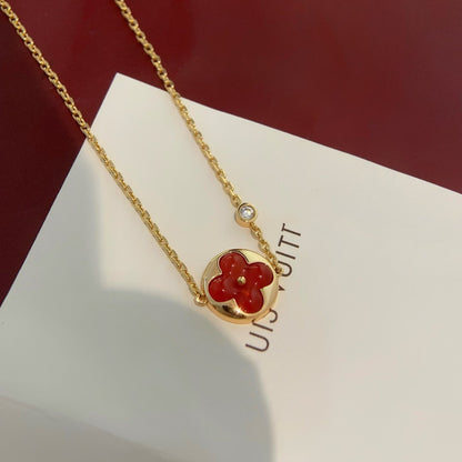 [AURORA]SUN PEDANT CARNELIAN BRACELET