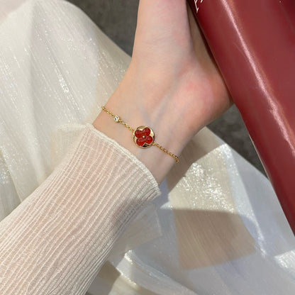 [AURORA]SUN PEDANT CARNELIAN BRACELET