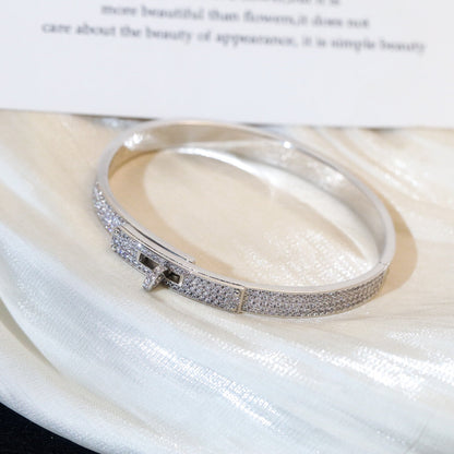 [AURORA]KELLY BRACELET DIAMOND PAVED