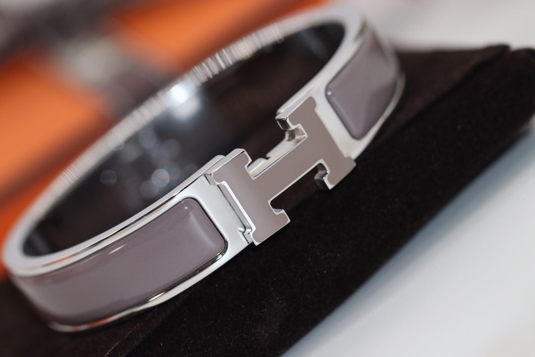 [AURORA]H BRACELET 12MM BROWN