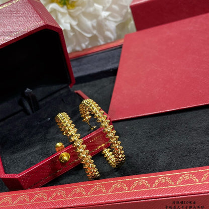 [AURORA]CLASH LARGE HOOP EARRINGS