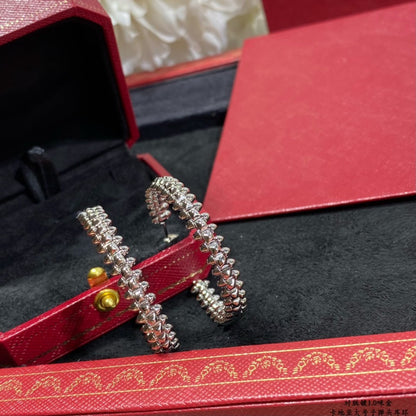 [AURORA]CLASH LARGE HOOP EARRINGS