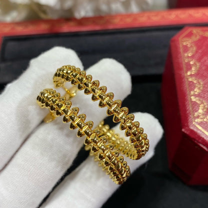 [AURORA]CLASH LARGE HOOP EARRINGS