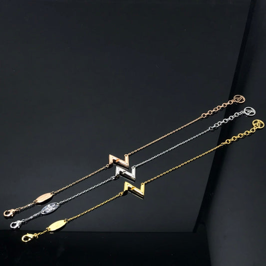 [AURORA]VOLT LV LOGO BRACELET
