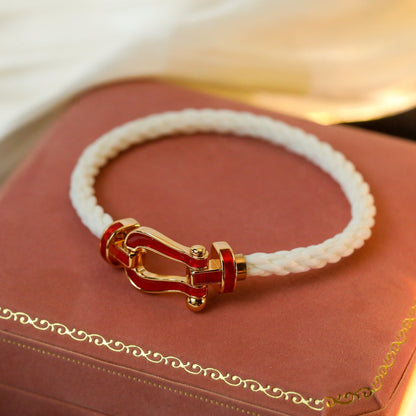 [AURORA]FORCE 10 WHITE TEXTILE DIAMOND PAVED