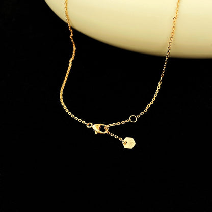 [AURORA]BEE MINI PEDANT DIAMOND NECKLACE