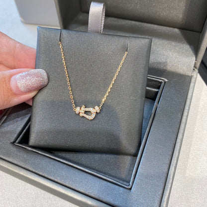 [AURORA]FORCE 10 DIAMOND PINK GOLD NECKLACE MINI MODEL