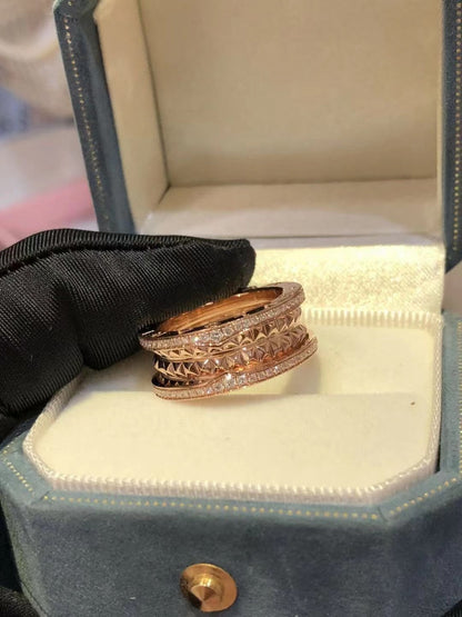 [AURORA]ZERO 1 ROCK DIAMOND PINK GOLD