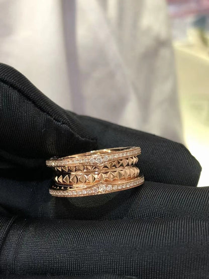 [AURORA]ZERO 1 ROCK DIAMOND PINK GOLD