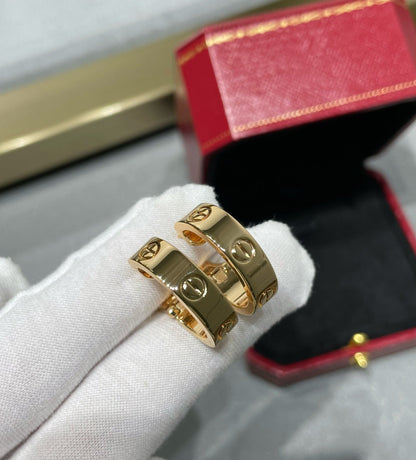 [AURORA]LOVE 5.5MM EARRINGS