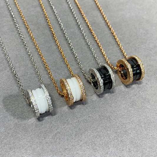 [AURORA]ZERO 1 DIAMOND CERAMIC NECKLACE