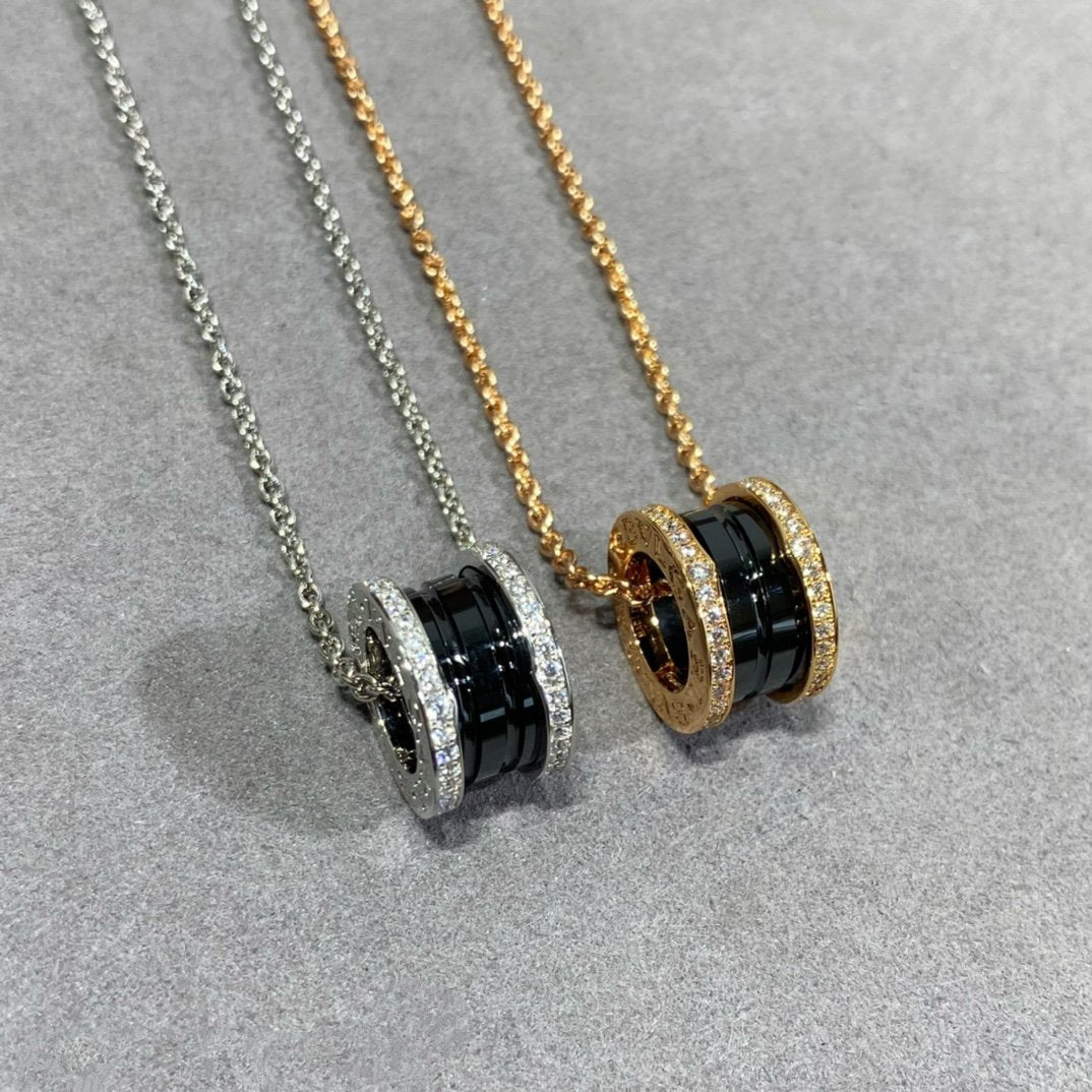 [AURORA]ZERO 1 DIAMOND CERAMIC NECKLACE