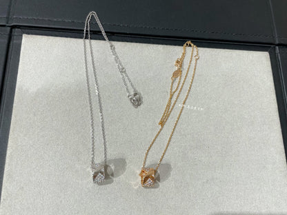 [AURORA]LIENS EVIDENCE DIAMOND PAVED NECKLACE