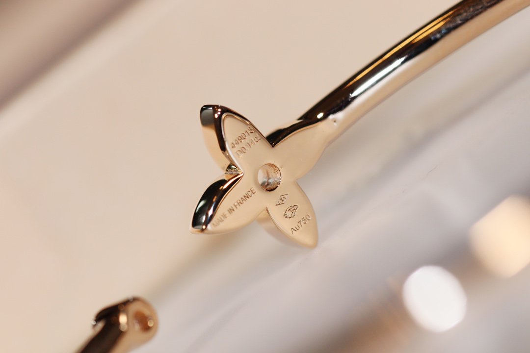 [AURORA]IDYLLE GOLD OPEN BRACELET DIAMOND PAVED