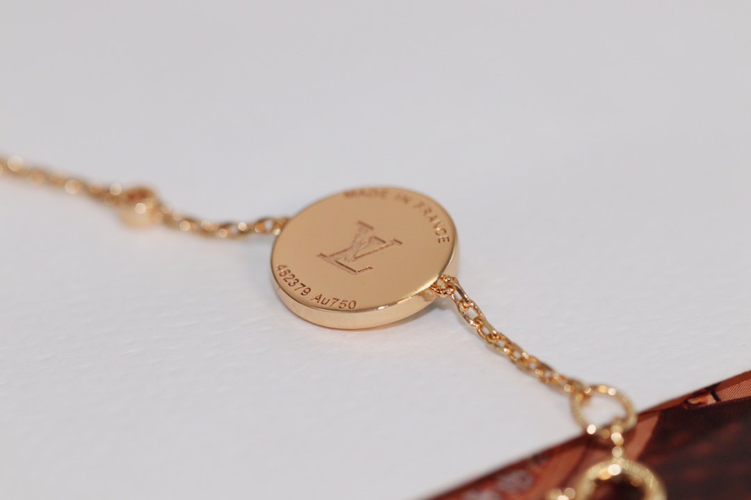 [AURORA]STAR AND SUN 4 MOTIF PINK GOLD MALACHITE BRACELET