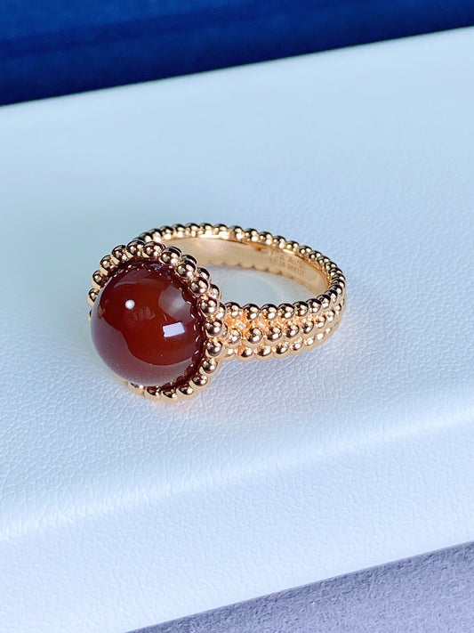 [AURORA]PERLEE COULEURS ROSE GOLD RING