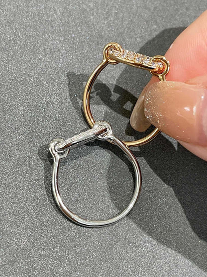 [AURORA]RONDE SMALL DIAMOND RING