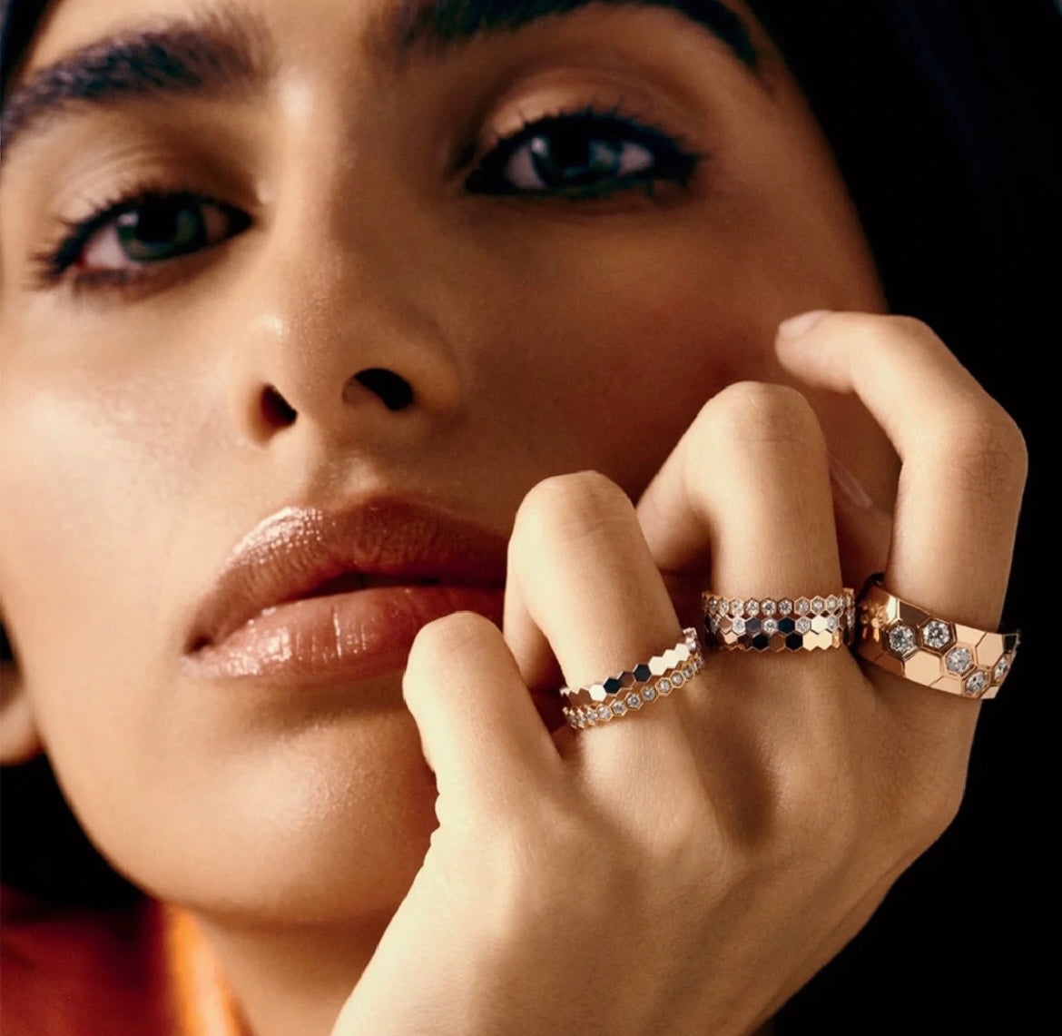 [AURORA]BEE LOVE DIAMOND LARGE RING