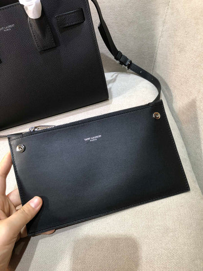 SAC DE 26 HANDBAG BLACK CALFSKIN