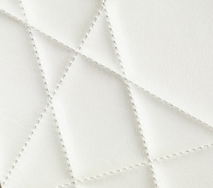 LARGE TOTE BOOK 36 BAG IN WHITE CALFSKIN