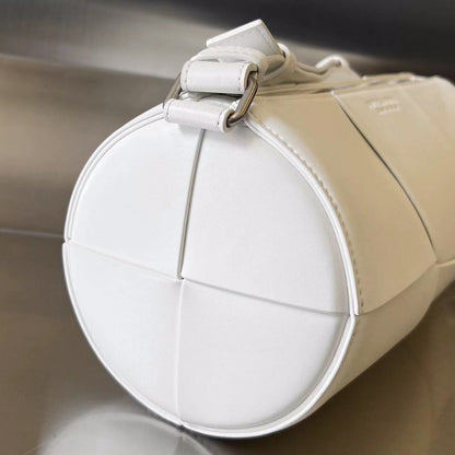 CYLINDER CASSETTE 30 IN WHITE CALFSKIN