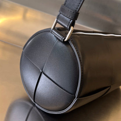 CYLINDER CASSETTE 30 IN BLACK CALFSKIN