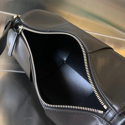 CYLINDER CASSETTE 30 IN BLACK CALFSKIN