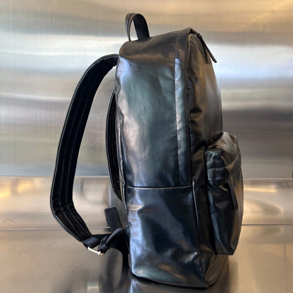 MEDIUM ARCHETYPE 46 BLACK LAMBSKIN BACKPACK