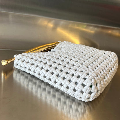 SARDINE 29 BAG IN WHITE LAMBSKIN