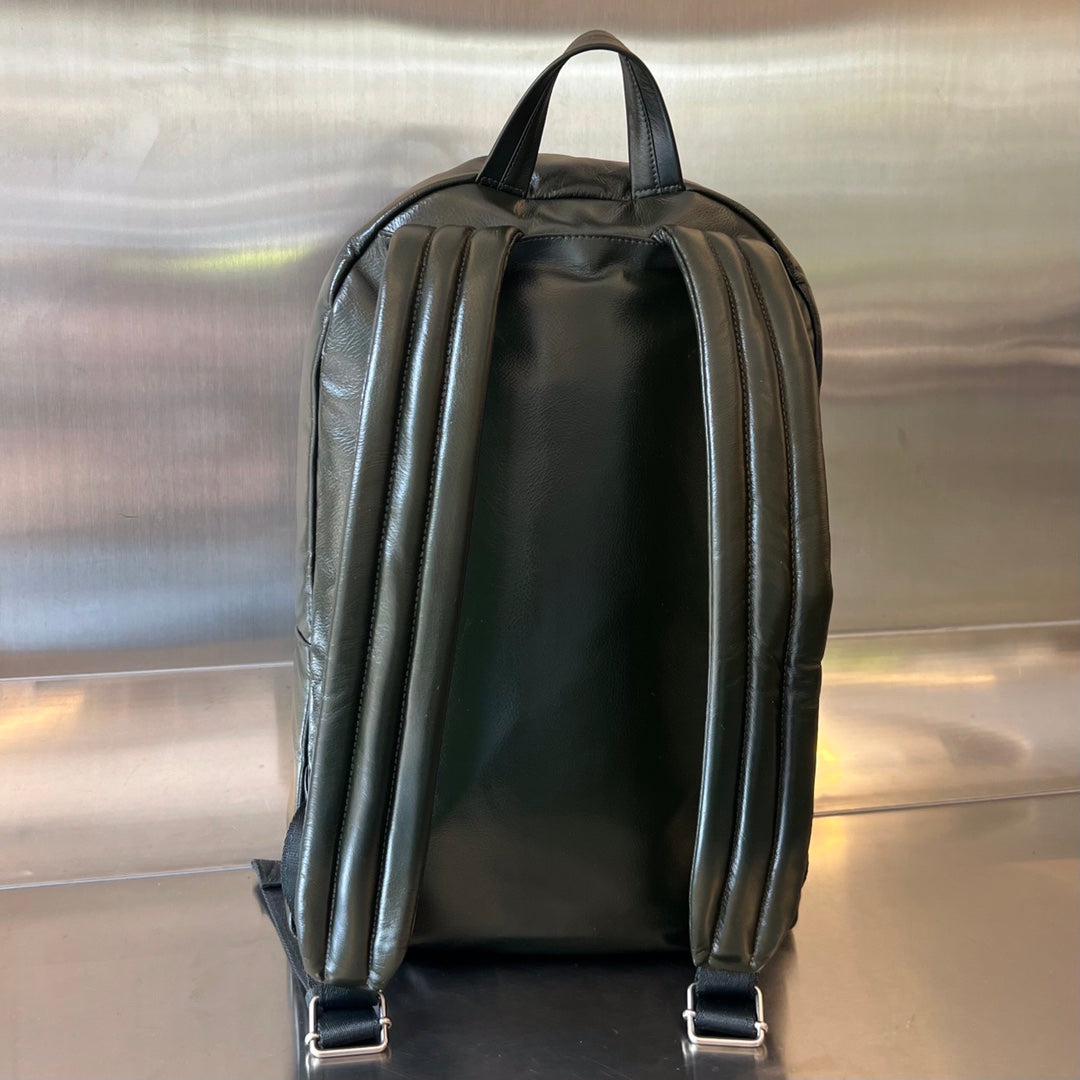MEDIUM ARCHETYPE 46 DARK GREEN LAMBSKIN BACKPACK