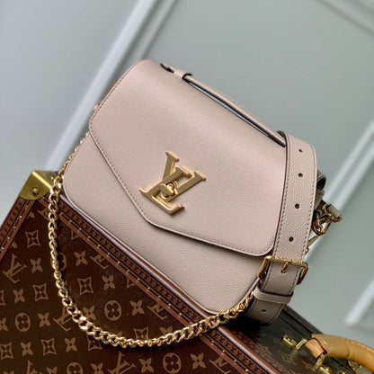 OXFORD 22 IN BEIGE LAMBSKIN GOLD HARDWARE