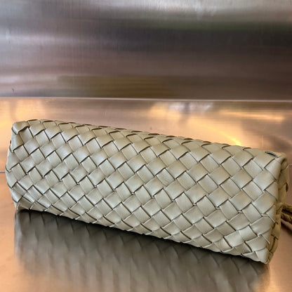 SMALL ANDIAMO 29 IN ECRU BEIGE LAMBSKIN